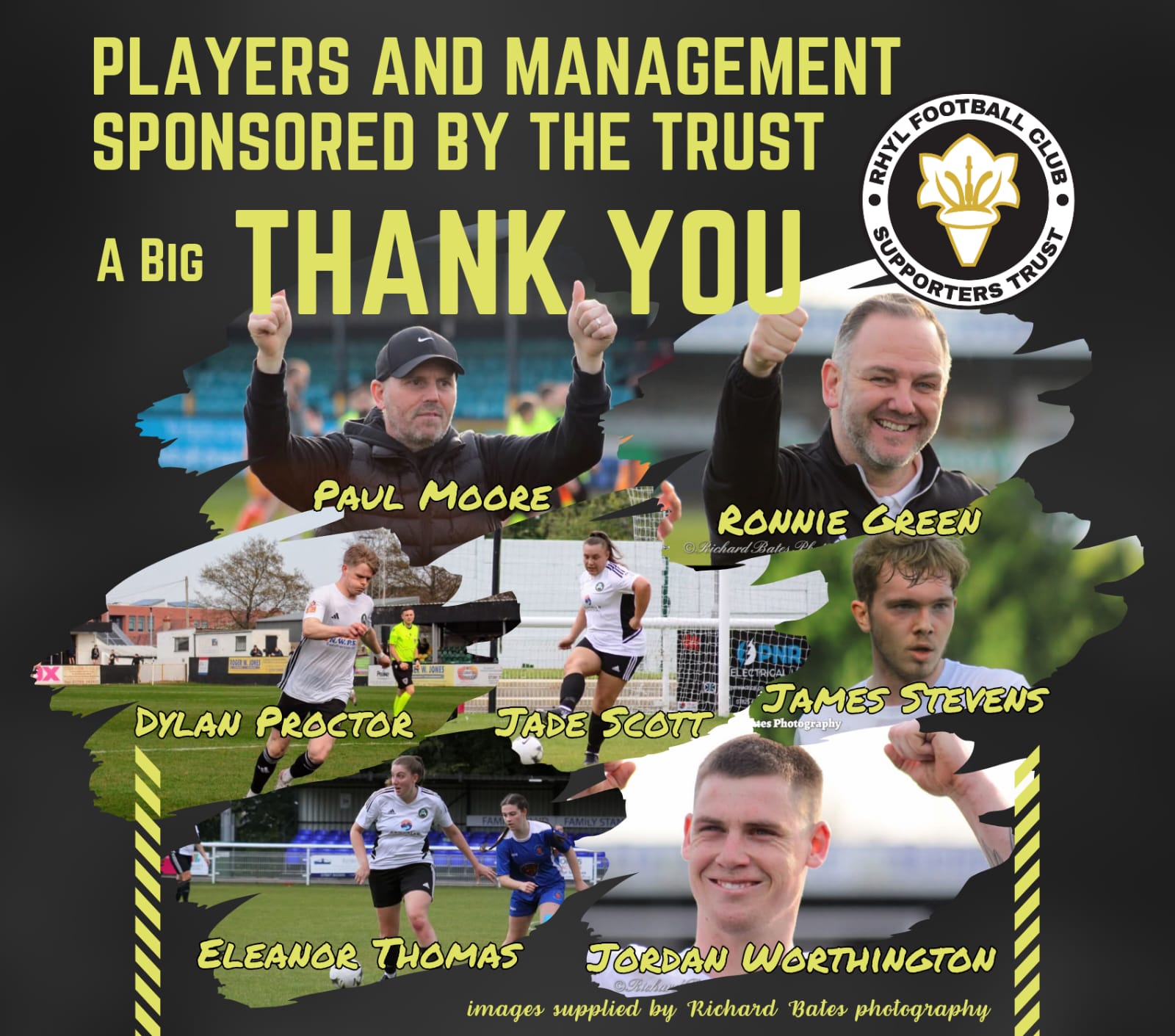 Celebrating Our Sponsored Players & Management